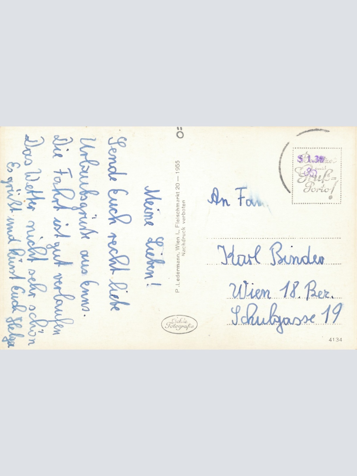 AK aus Enns mit Brücke Oberösterreich Ansichtskarte (10289)