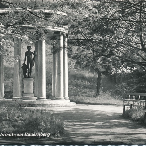 AK aus Linz an der Donau Aphrodite am Bauernberg Oberösterreich (10291)