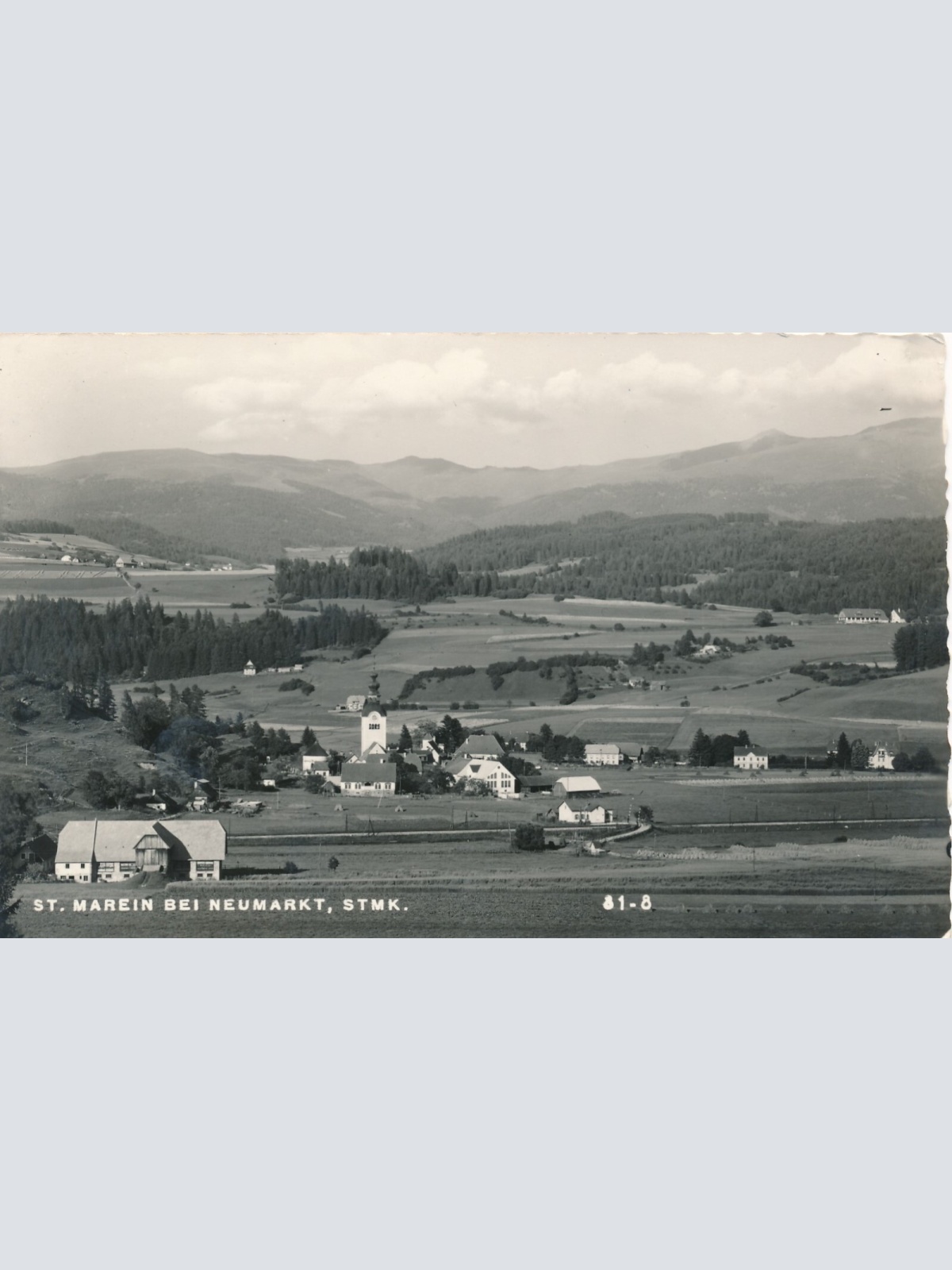 AK aus St. Marein bei Neumarkt Steiermark Ansichtskarte (9605)