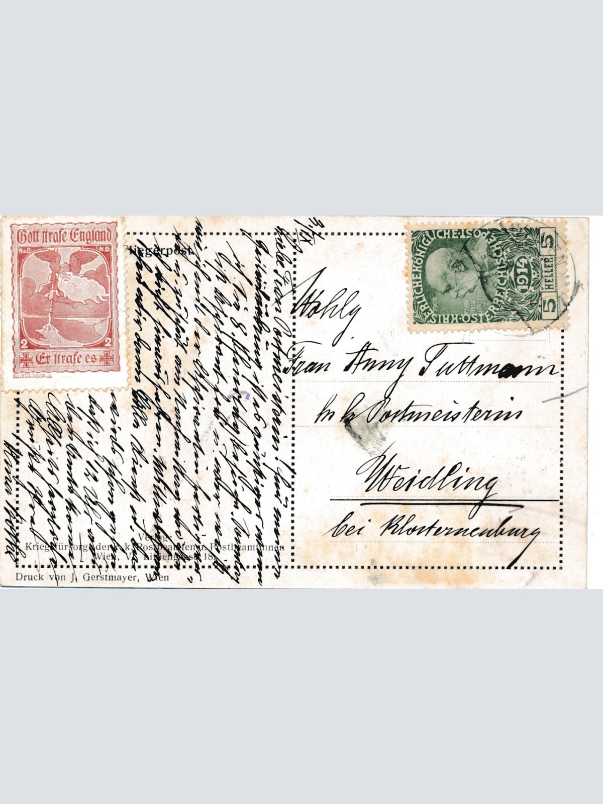 Motiv - Karte Flugzeug mit Pilot Propellermaschiene Ansichtskarte (10204)