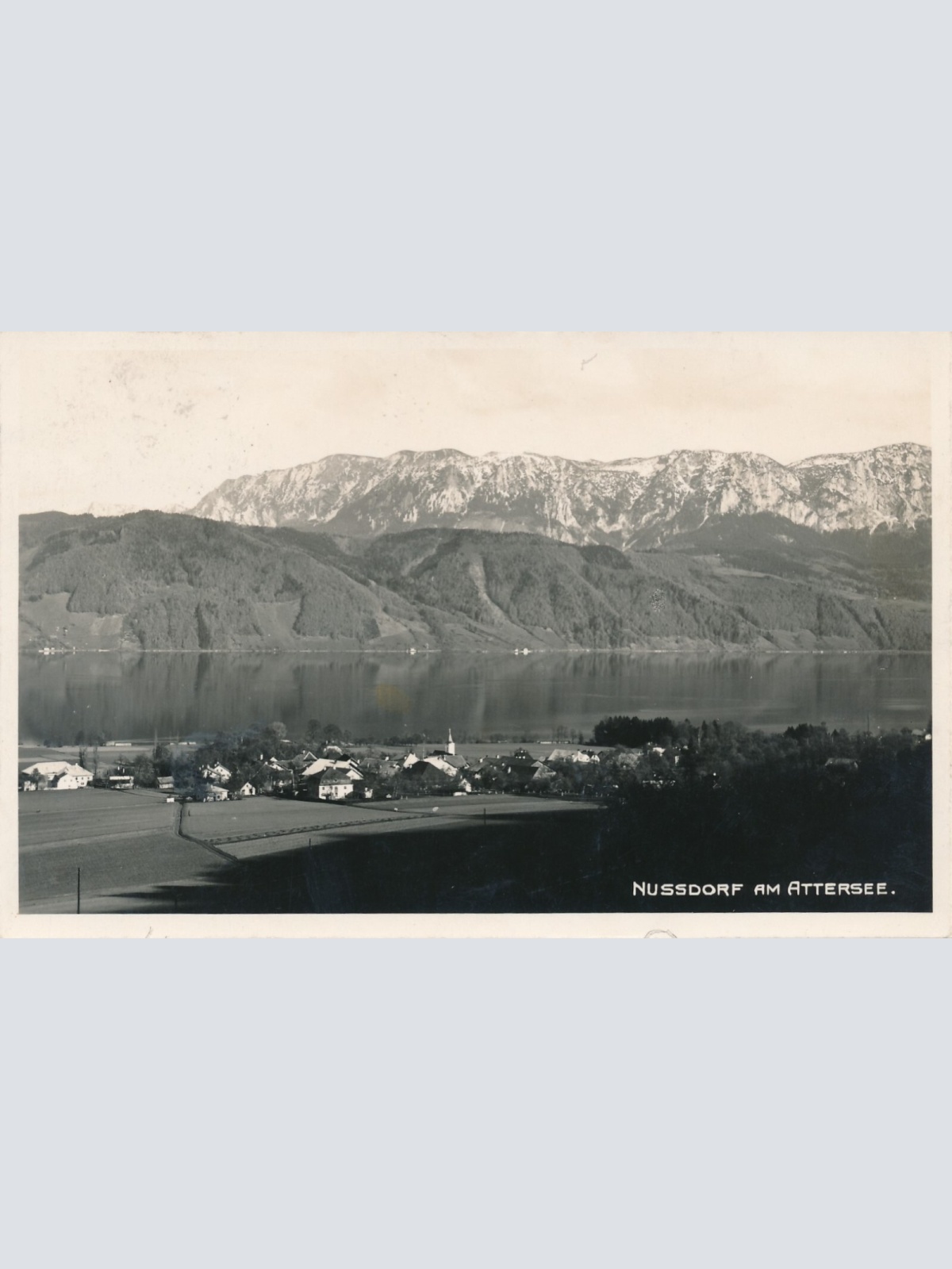 AK aus Nussdorf am Attersee Oberösterreich Ansichtskarte (9637)