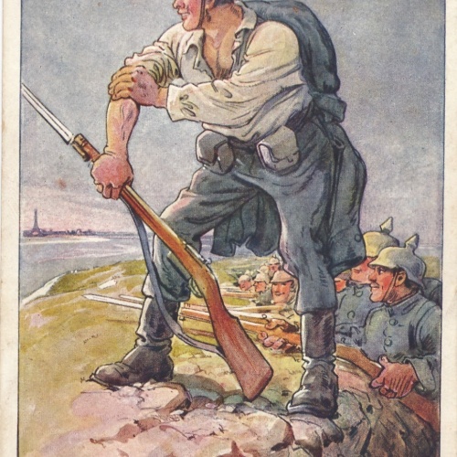 AK Wir werdens schon Dreschn (10221)