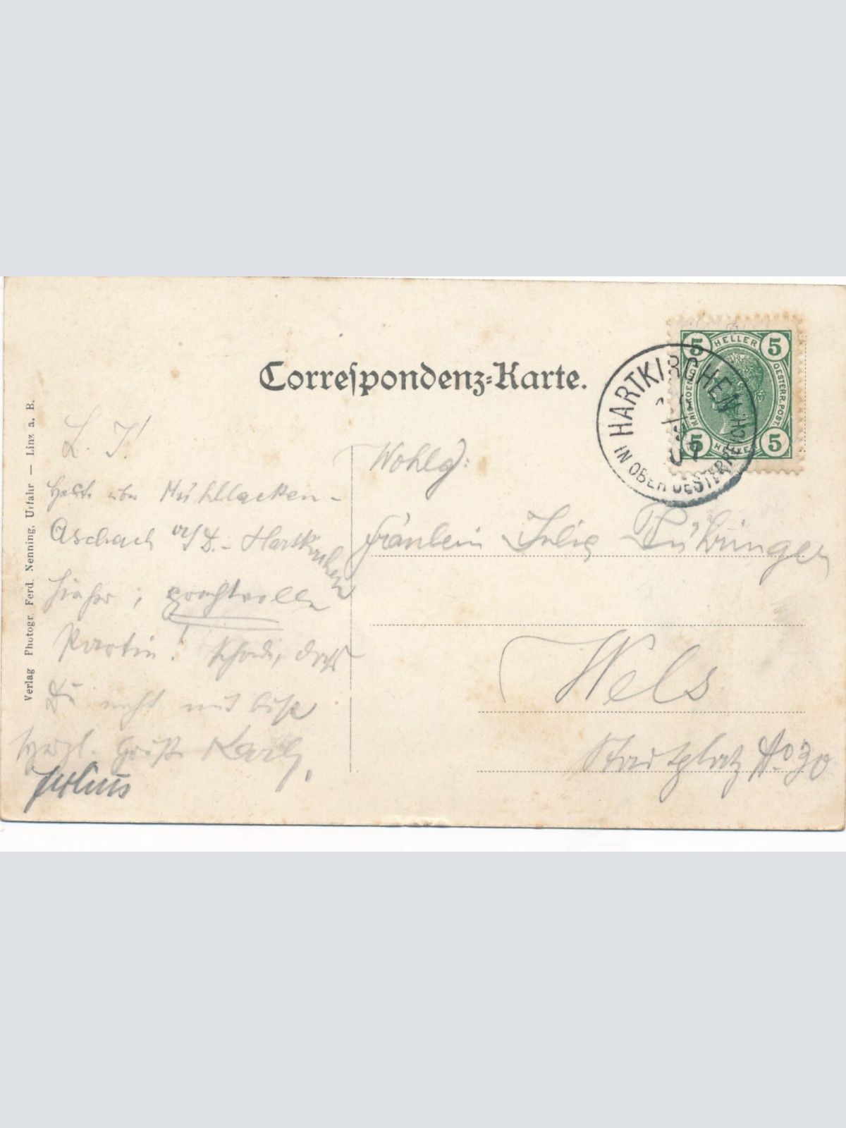 AK Zieglers Gasthof mit Eisenwand Oberösterreich Ansichtskarte (8846)