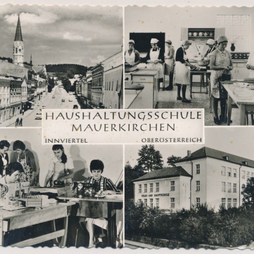AK, Mauerkirchen, Haushaltungsschule, Oberösterreich (S2452)