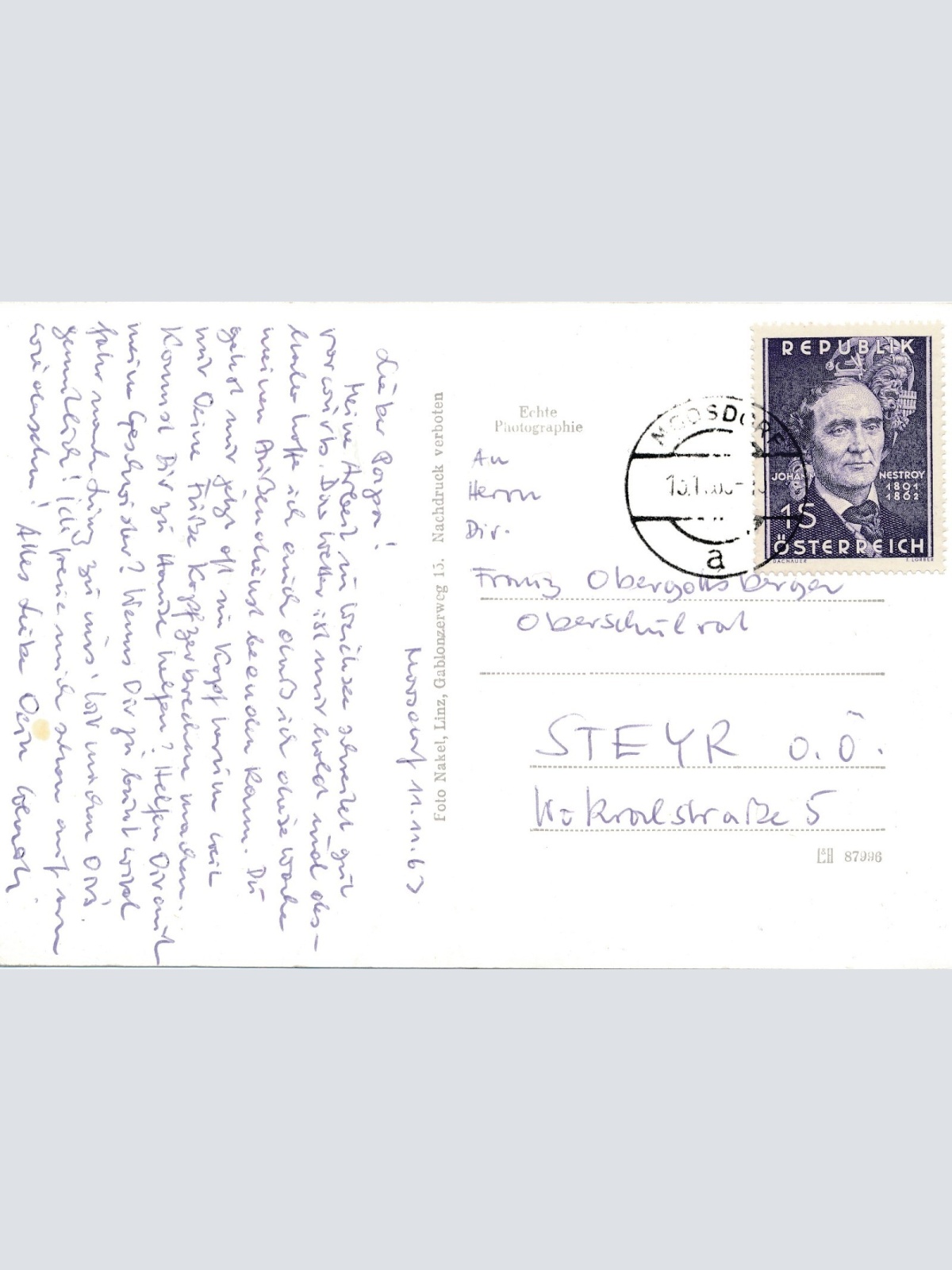 AK, Moosdorf, Oberösterreich (S2454)