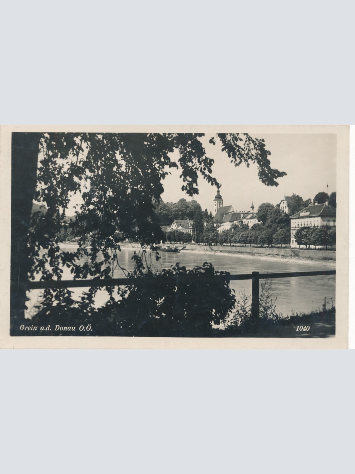 AK aus Grein a. Donau Oberösterreich (J98)