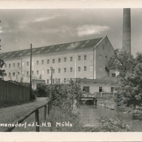AK aus Trautmansdorf Niederösterreich Mühle (J85)