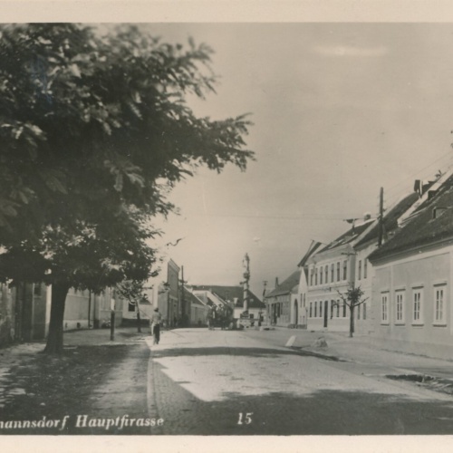 AK aus Trautmansdorf Niederösterreich Straßenansicht (J73)