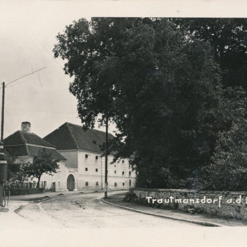 AK aus Trautmansdorf Niederösterreich Straßenansicht (J74)