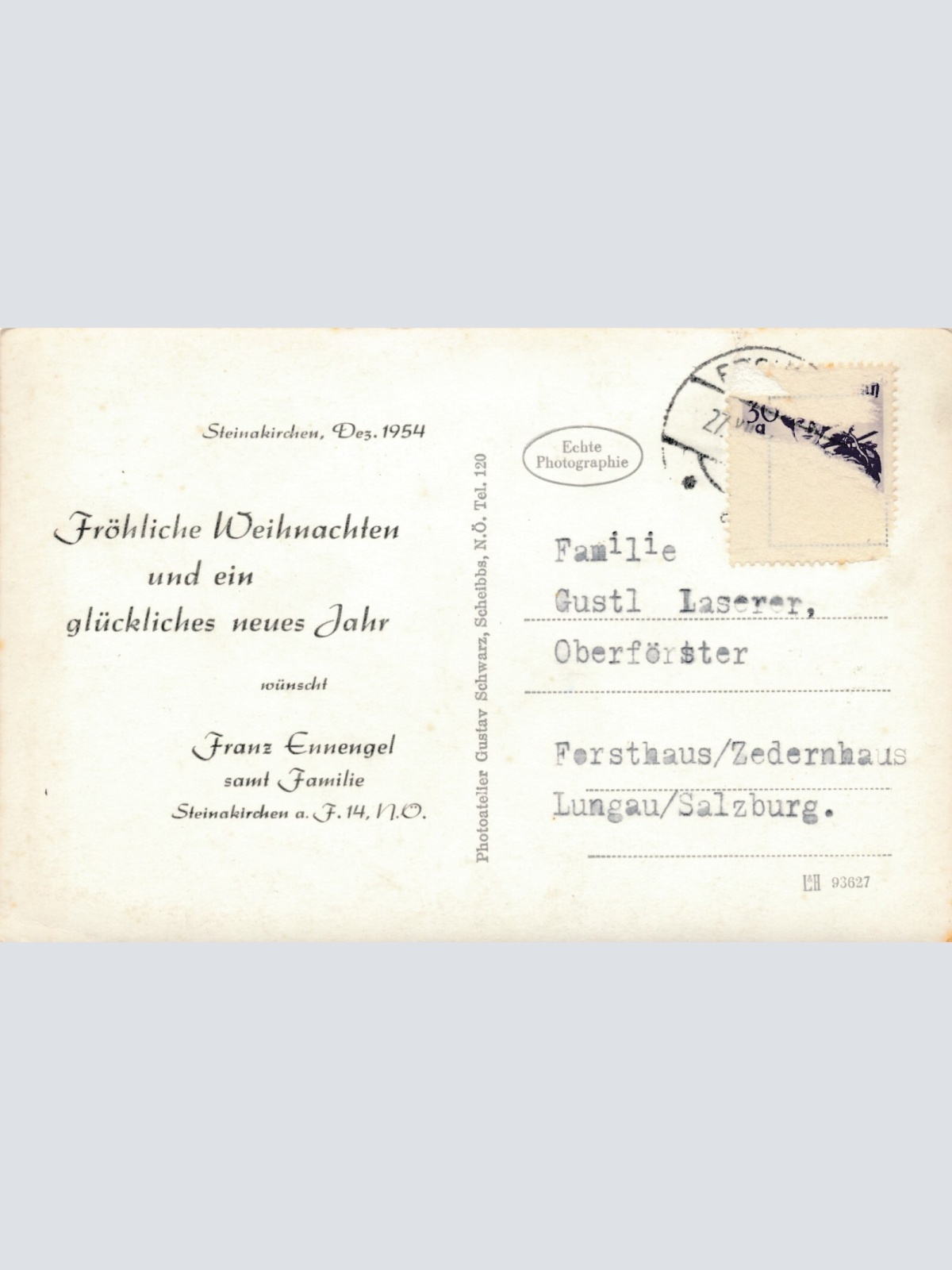 AK aus Steinakirchen am Forst Niederösterreich Ansichtskarte (10328)