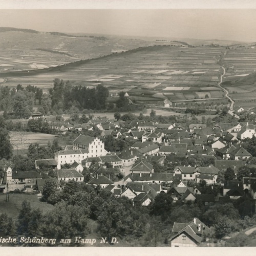 AK aus Schönberg am Kamp Niederösterreich Ansichtskarte (10317)