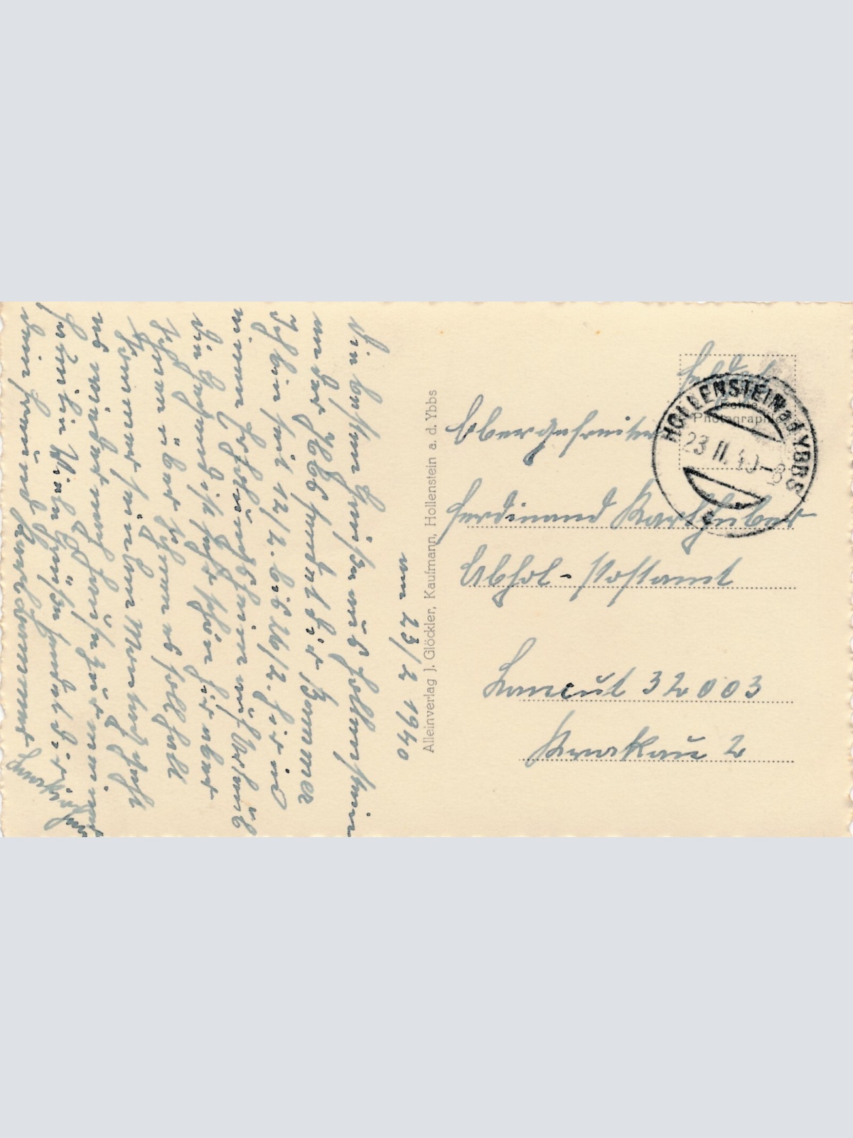 AK aus Hollenstein an der Ybbs Niederösterreich Ansichtskarte (10318)