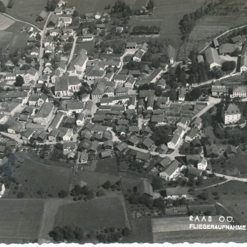 AK aus Raab Fliegeraufnahme 2112Ansichtskarte (10020)