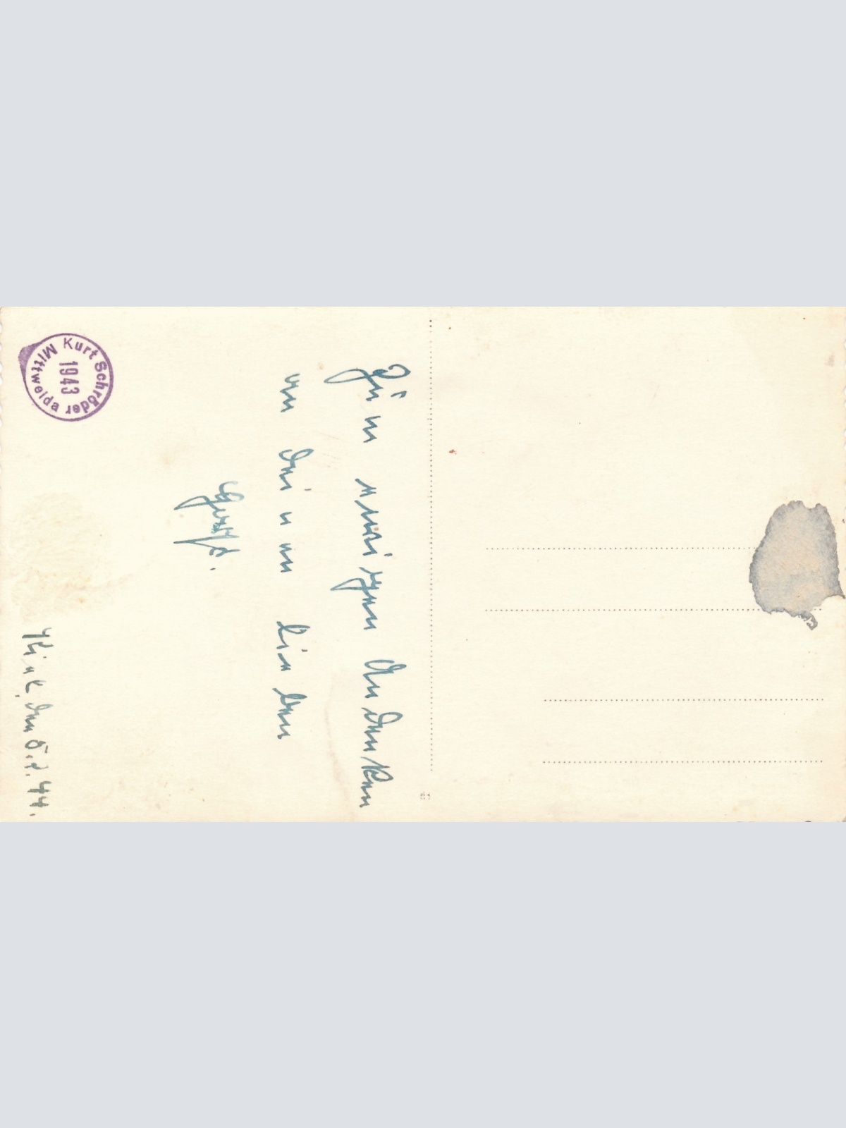 AK von einem Kriegsmarine Soldat Militaria Ansichtskarte (16180)