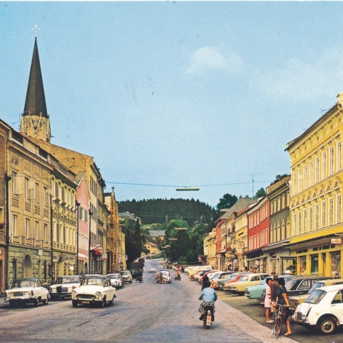 AK, Mauerkirchen, Oberösterreich, Oldtimer (S2391)