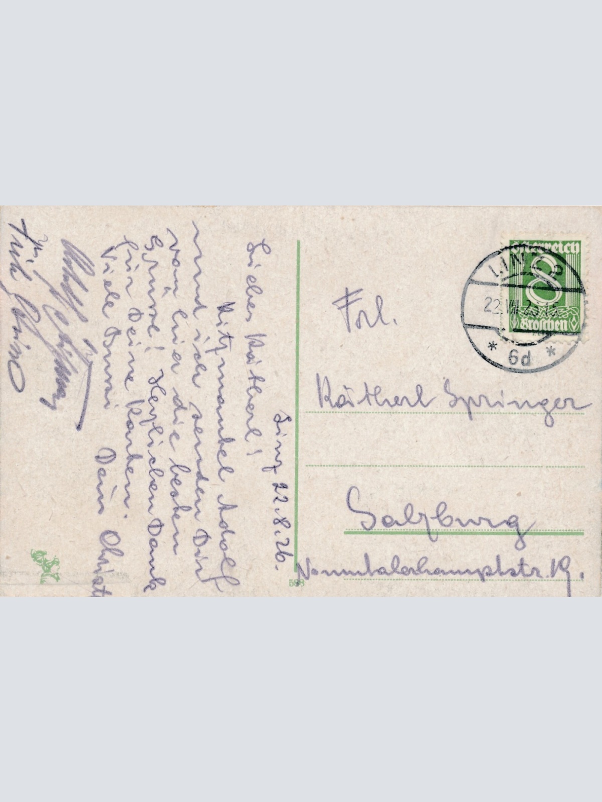 AK Linz an der Donau Oberösterreich Ansichtskarte (10589)