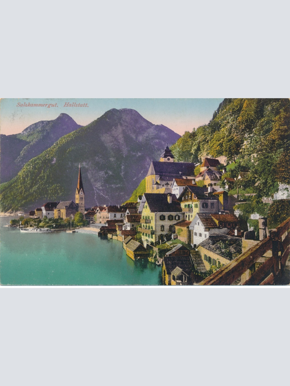 AK aus Hallstatt Oberösterreich Ansichtskarte (10586)