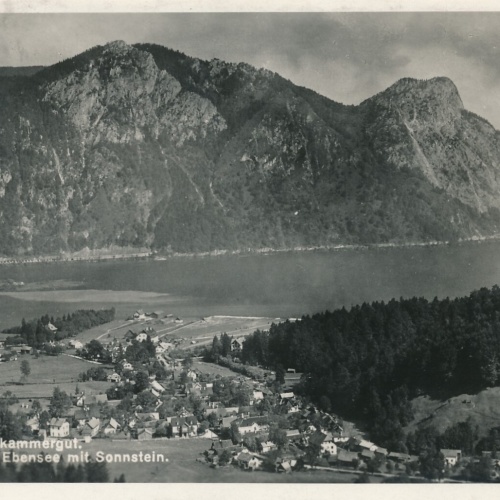 AK aus Rindbach bei Ebensee mit Sonnstein Oberösterreich Ansichtskarte (10625)