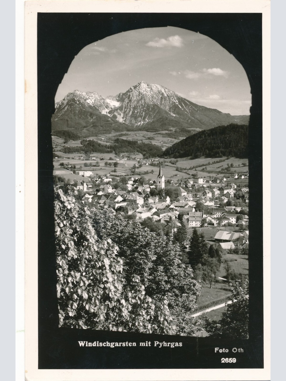 AK aus Windischgarsten mit Pyhrgas Oberösterreich Ansichtskarte (10626)