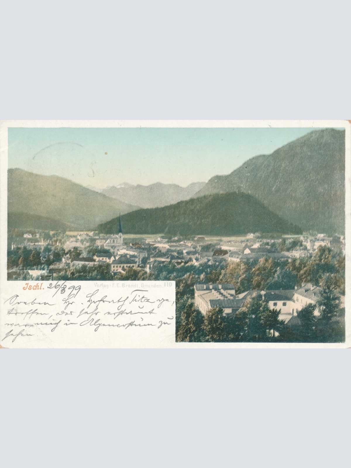 AK aus Ischl Oberösterreich Ansichtskarte (10628)