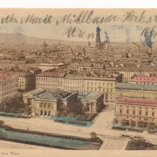 AK aus Wien Panorama Ansichtskarte (10565)