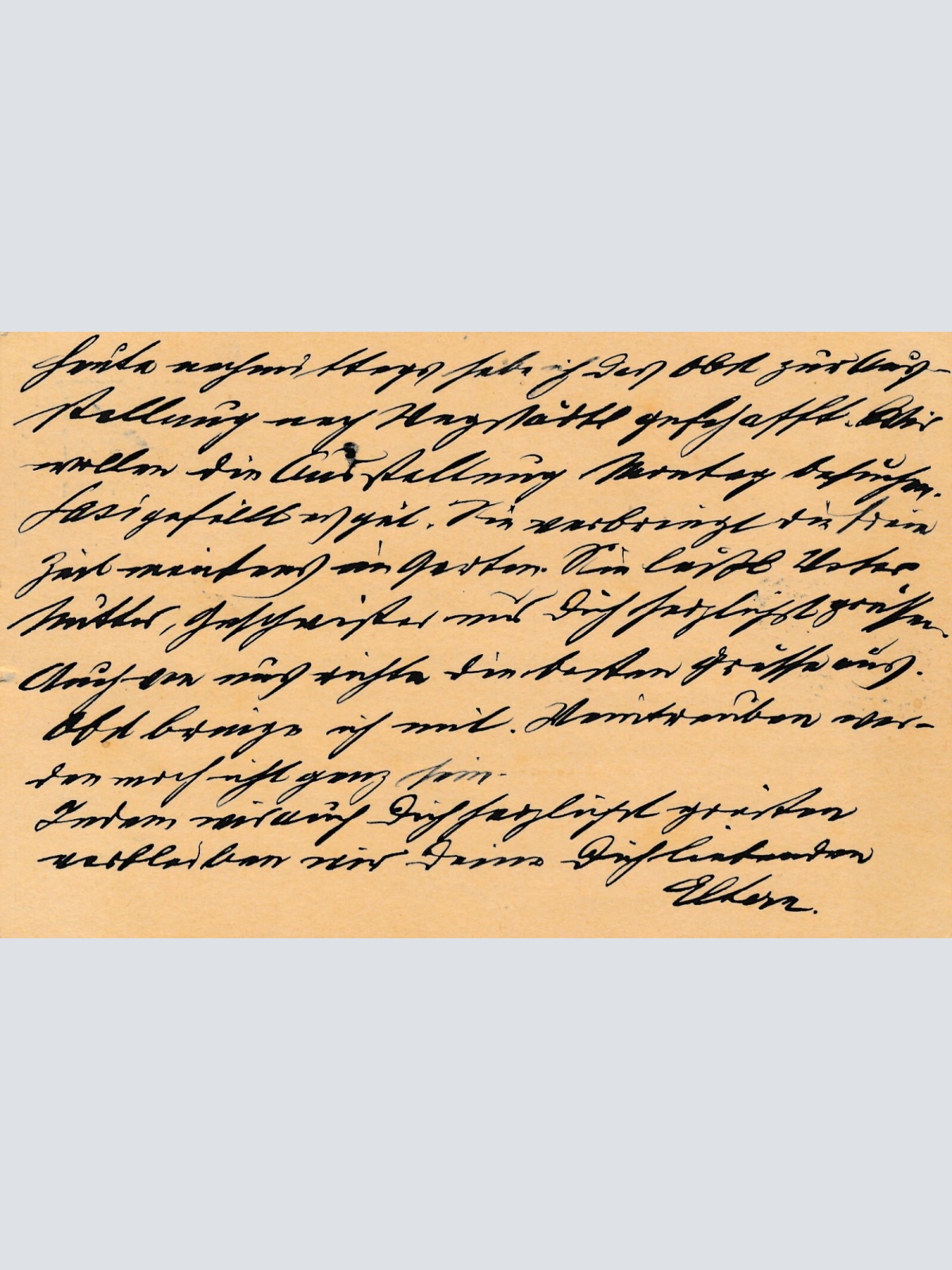 5 Heller Ganzsachen - Karte 1908 aus Gastorf (10555)