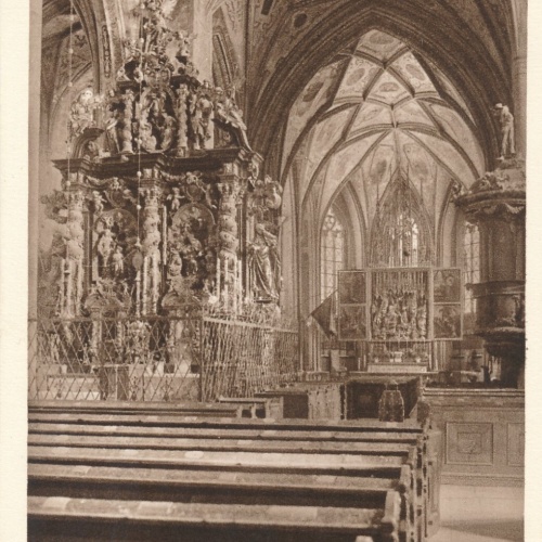 AK aus St.Wolfgang Kircheninneres Oberösterreich Ansichtskarte (10575)