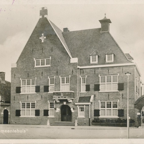 AK aus Boxtel Gemeentehuis Niederlande Ansichtskarte (10735)