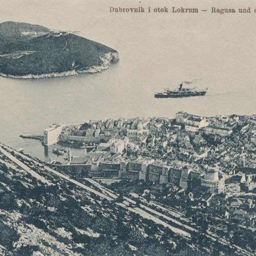 AK aus Dubrovnik Lacroma - Lokrum Kroatien Ansichtskarte (9439)