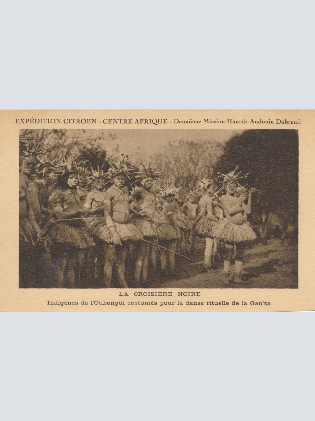 AK aus Noire Kongo einheimische bei der Zeremoni Ansichtskarte (9362)