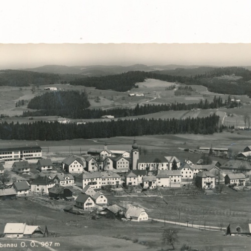 AK aus Liebenau Oberösterreich Fliegerfoto (J117)