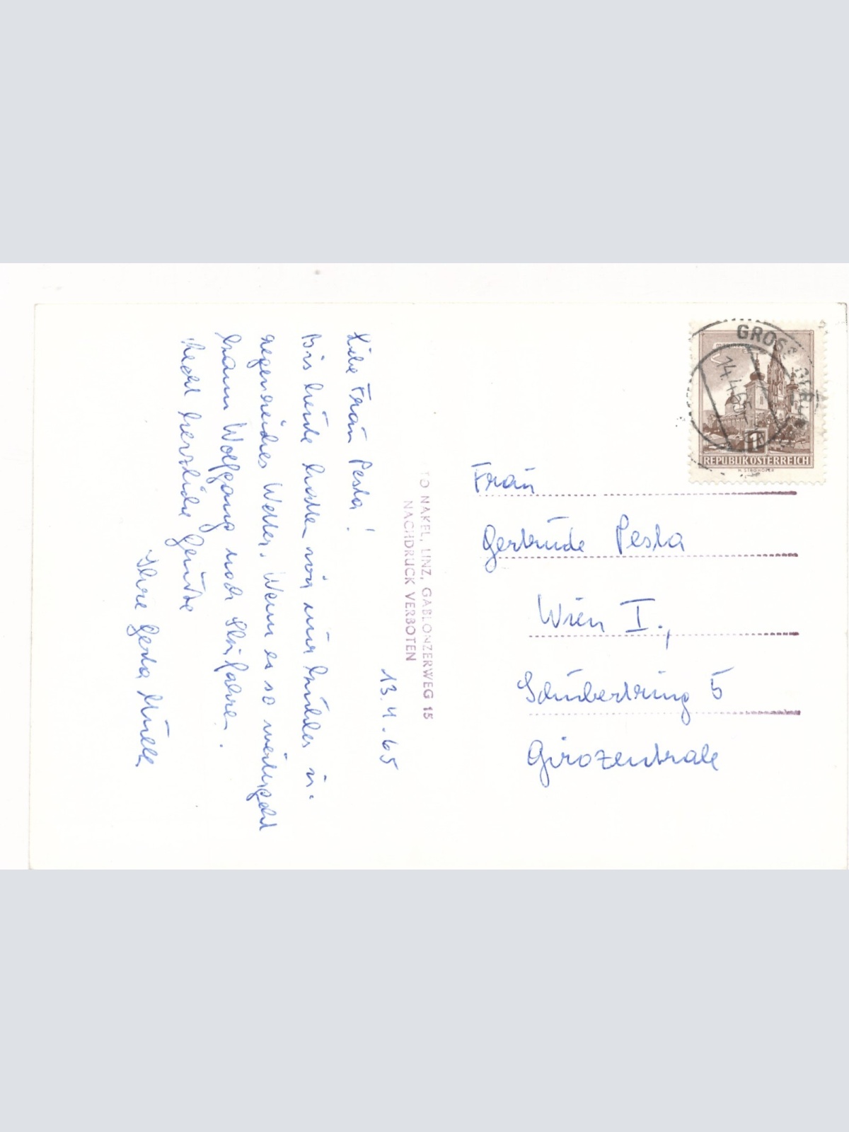 AK aus Liebenau Oberösterreich (J119)