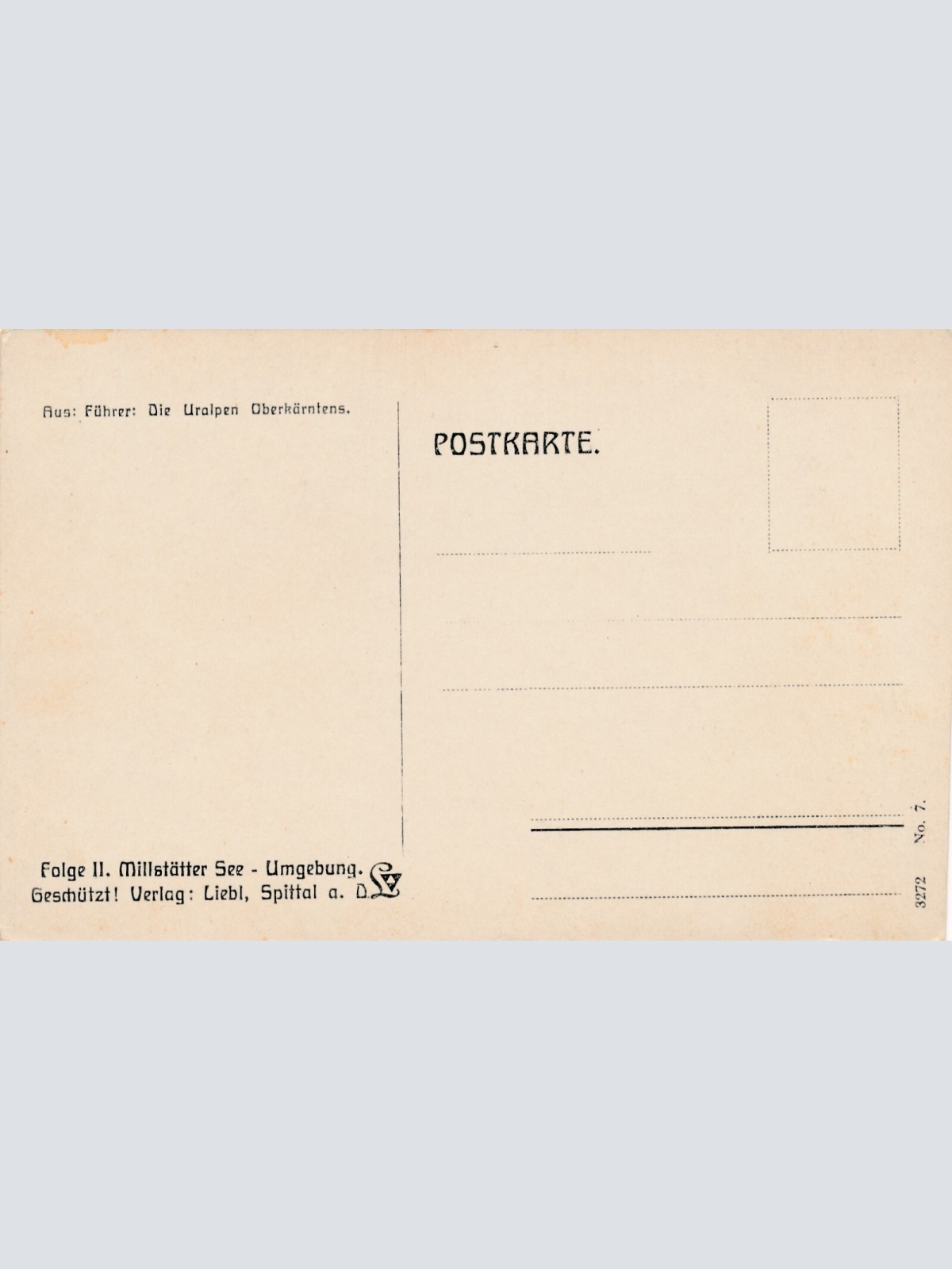 AK aus Millstättersee Kärnten (10463)