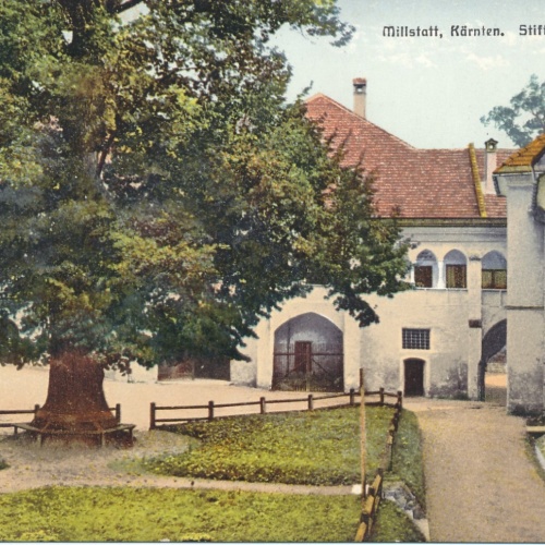 AK aus Millstatt Stiftshof Kärnten (10464)