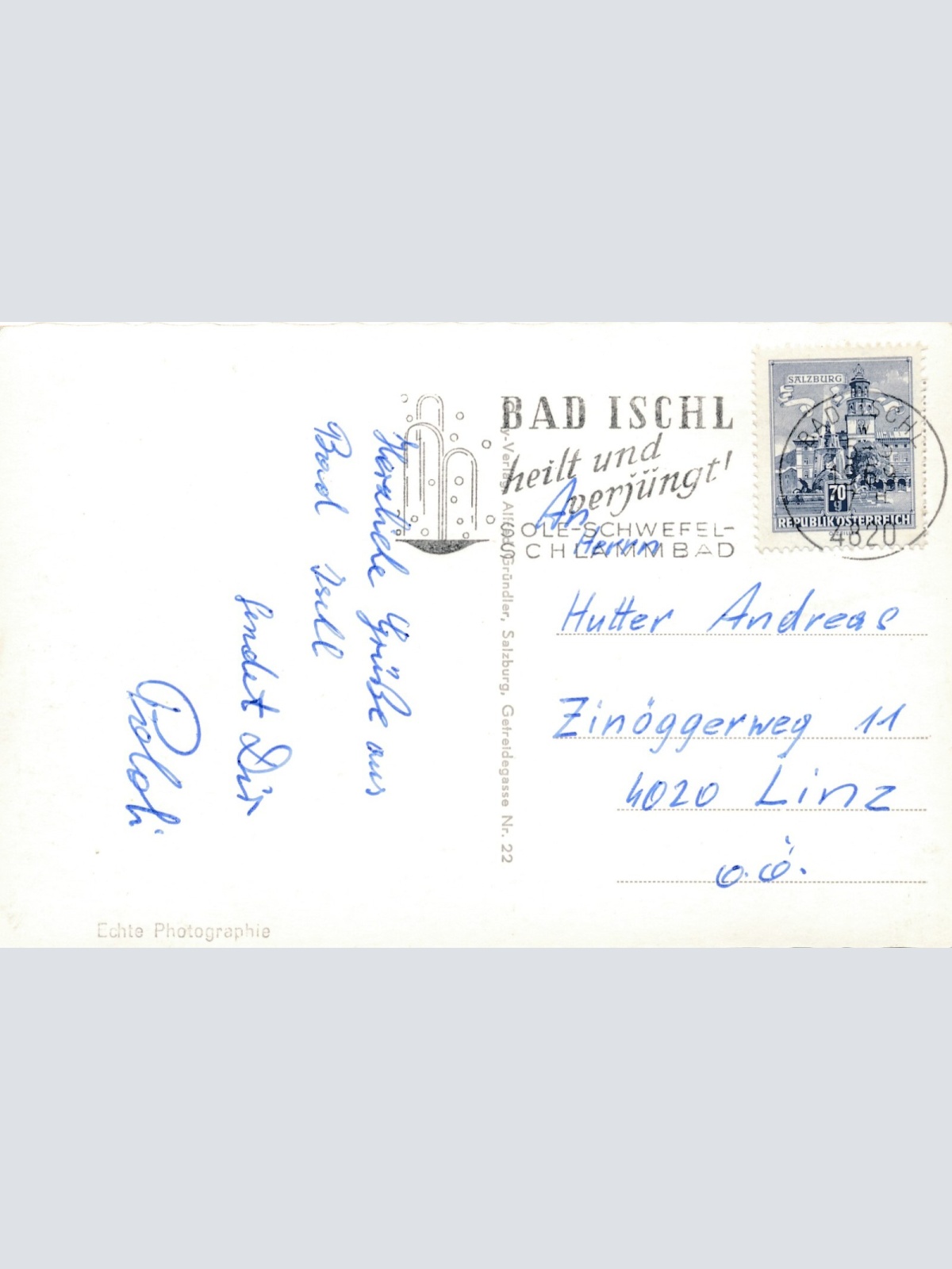 AK aus Bad Ischl Mehrbildkarte Oberösterreich (10485)