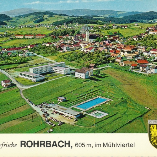 Alpine - Luftbild aus Rohrbach Oberösterreich Ansichtskarte (10919)