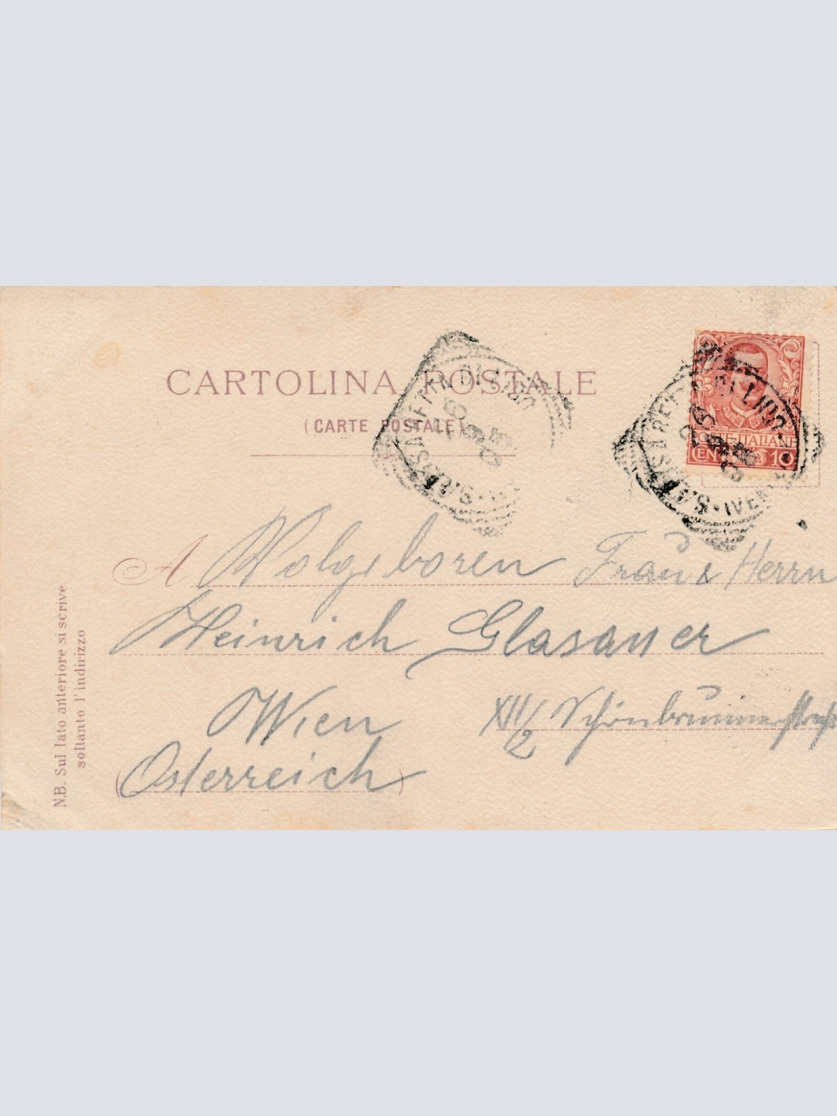 AK aus Venezia Italien Ansichtskarte (10943)