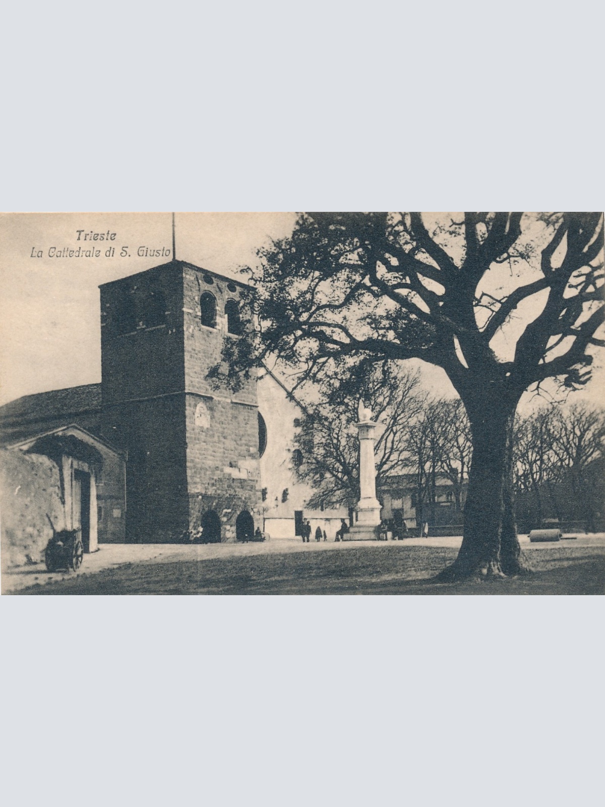 AK aus Trieste La Cattedrale di S. Giusto Italien Ansichtskarte (10944)