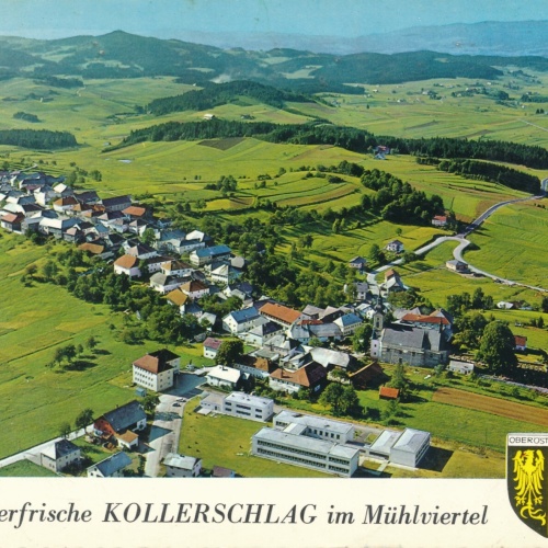 Alpine - Luftbild aus Kollerschlag Oberösterreich Ansichtskarte (10924)