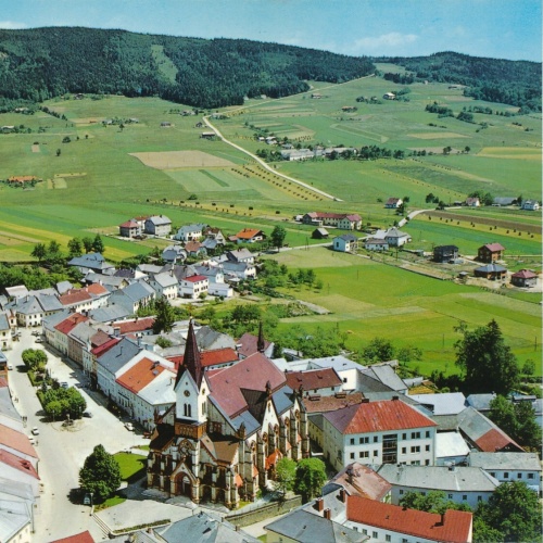 Alpine - Luftbild aus Aigen Oberösterreich Ansichtskarte (10931)