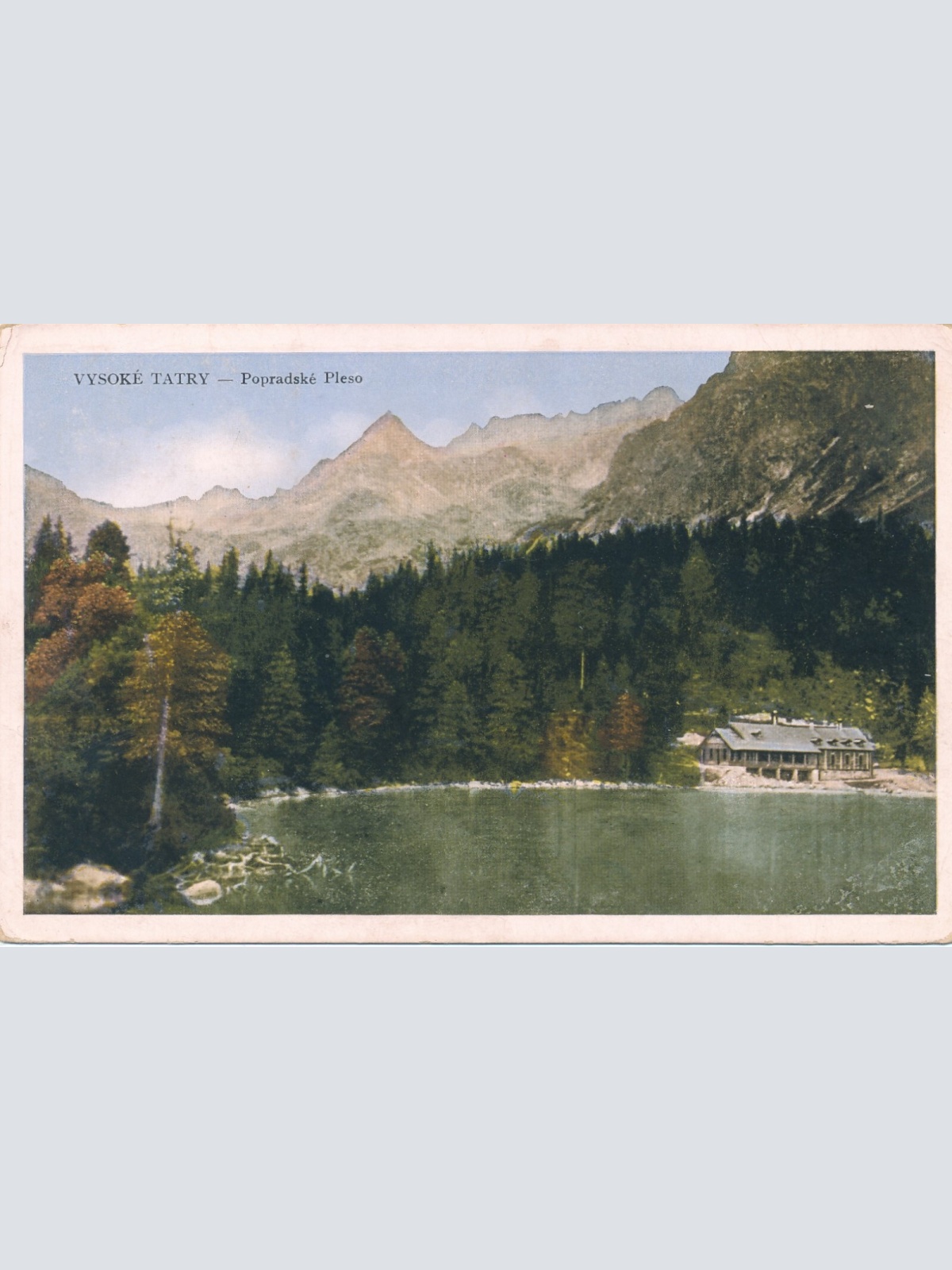 AK aus Vysoke Tatry Tschechoslowakei Ansichtskarte (10967)