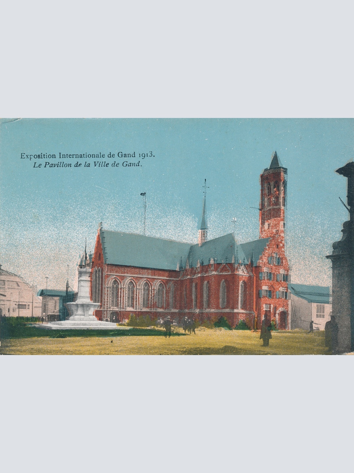 AK aus Belgien Exposition Internationale de Gand Ansichtskarte (10871)