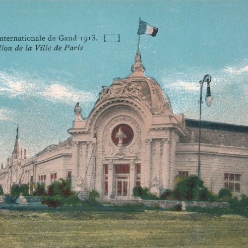 AK aus Belgien Exposition Internationale de Gand Ansichtskarte (10872)