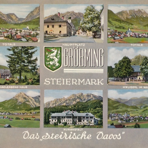 AK aus Gröbming Mehrbildkarte Steiermark Ansichtskarte (10913)
