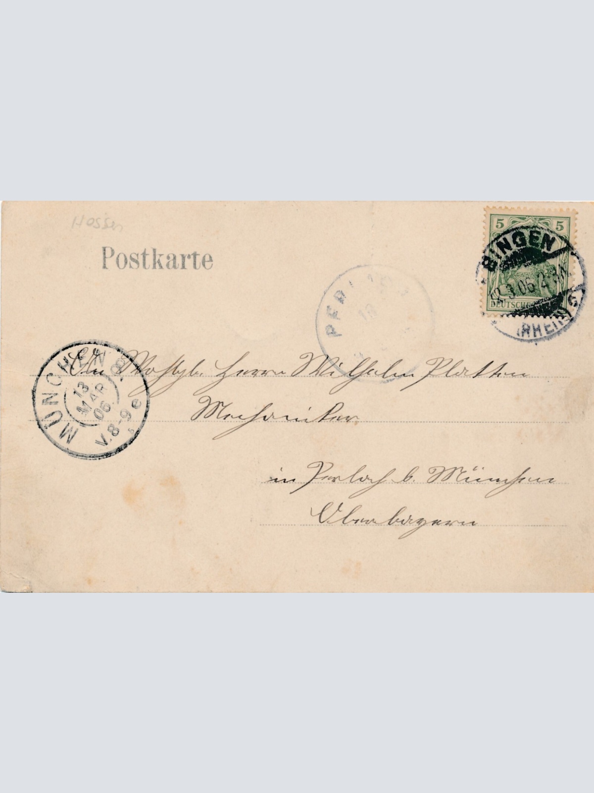 Litho - Karte gruss aus Rüdesheim Hessen Ansichtskarte (10900)