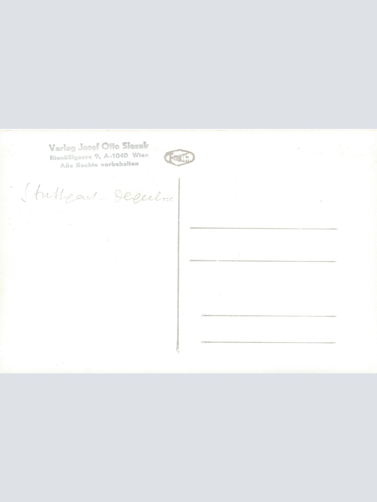 Motiv - Foto - Karte Eisenbahn - Straßenbahn (11111)