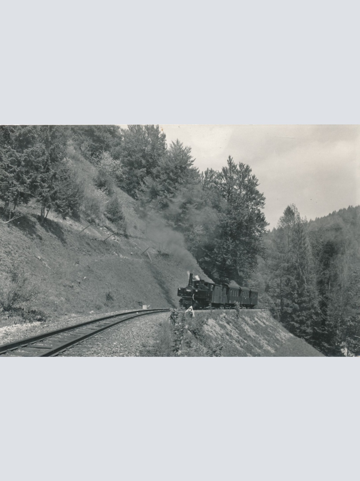 Motiv - Foto - Karte Eisenbahn - Straßenbahn (11109)