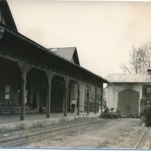 Motiv - Foto - Karte Eisenbahn - Straßenbahn (11108)