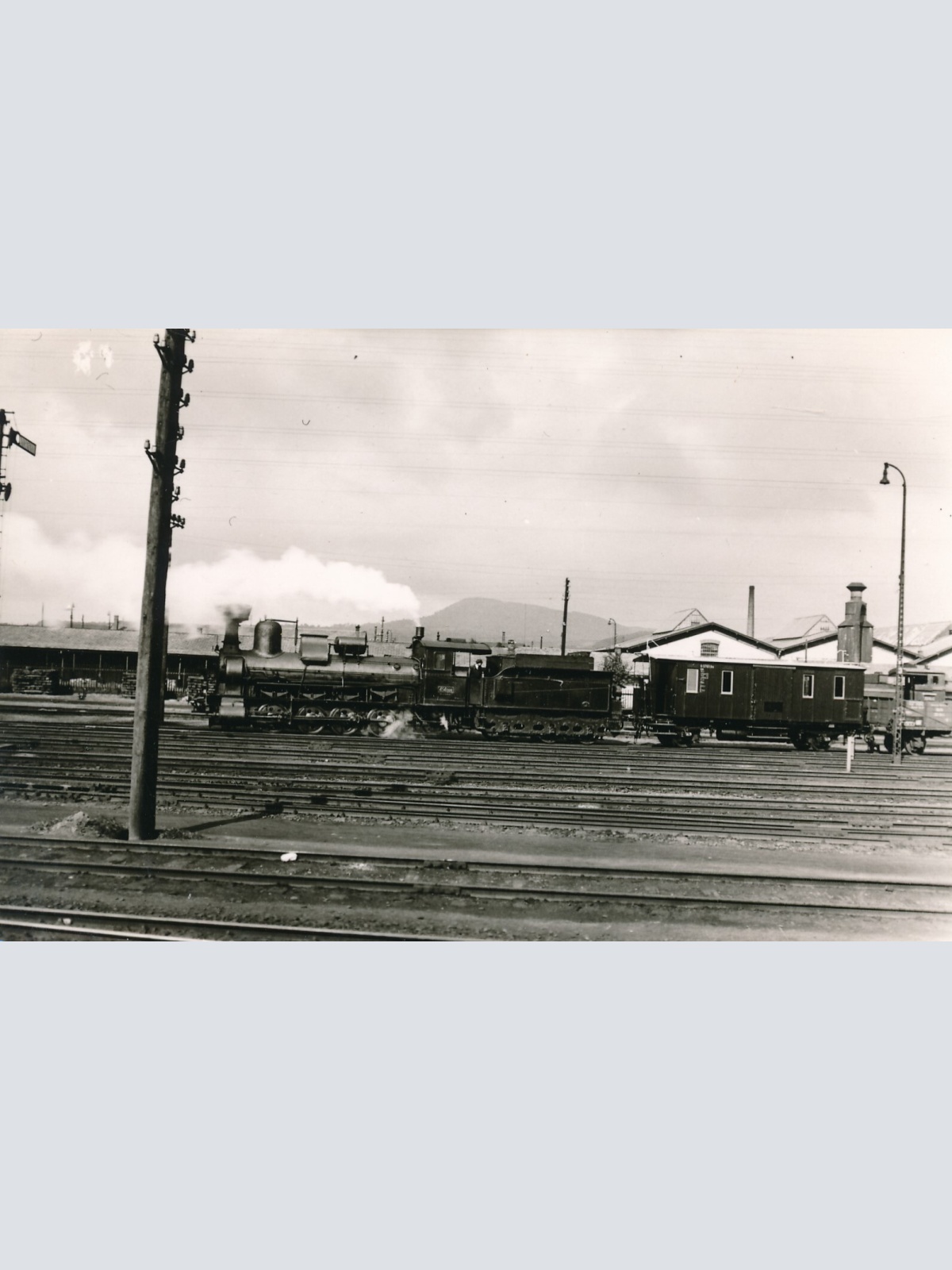 Motiv - Foto - Karte Eisenbahn - Straßenbahn (11107)