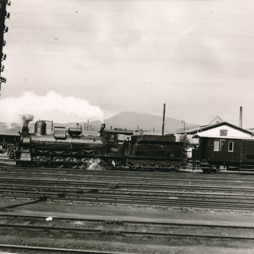 Motiv - Foto - Karte Eisenbahn - Straßenbahn (11107)